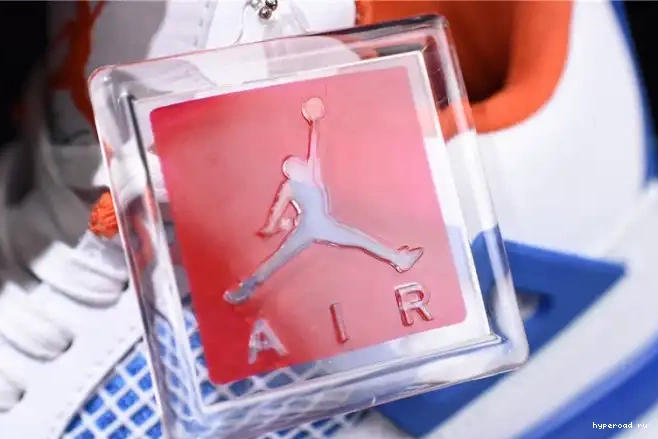 Bright White Blue Jordan 4 Air Crimson-Royal 308497-171 0415